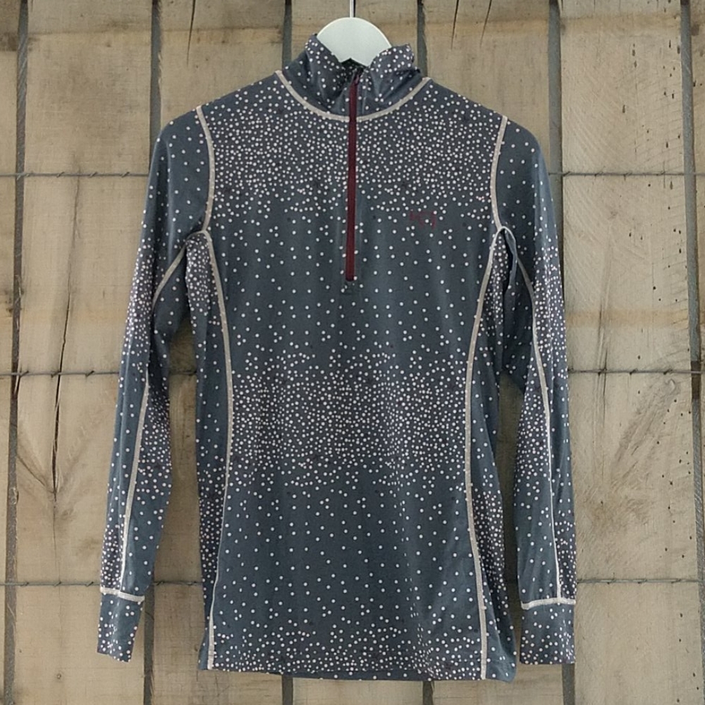 Quarter Zip Active LS Shirt